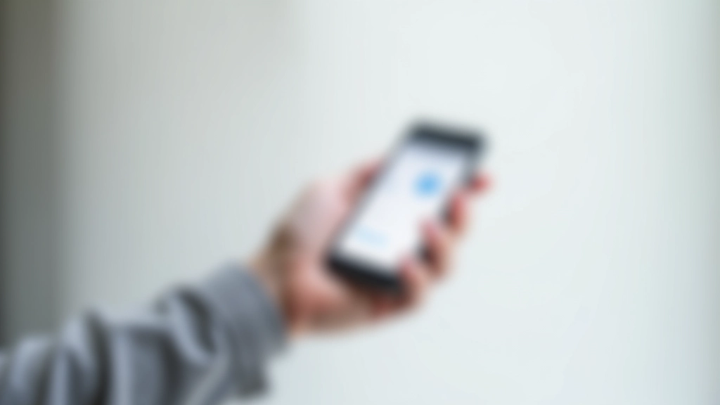 Smartphone zeigt Fintech-App für Sparpläne, Hand hält Gerät, moderner minimalistischer Hintergrund, klare Bildschirmanzeige sichtbar
